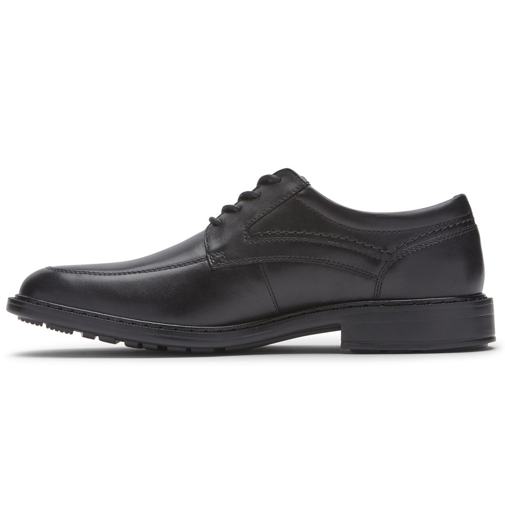 Rockport Oxfords For Mens Black - Parsons Apron Toe - EU2914785